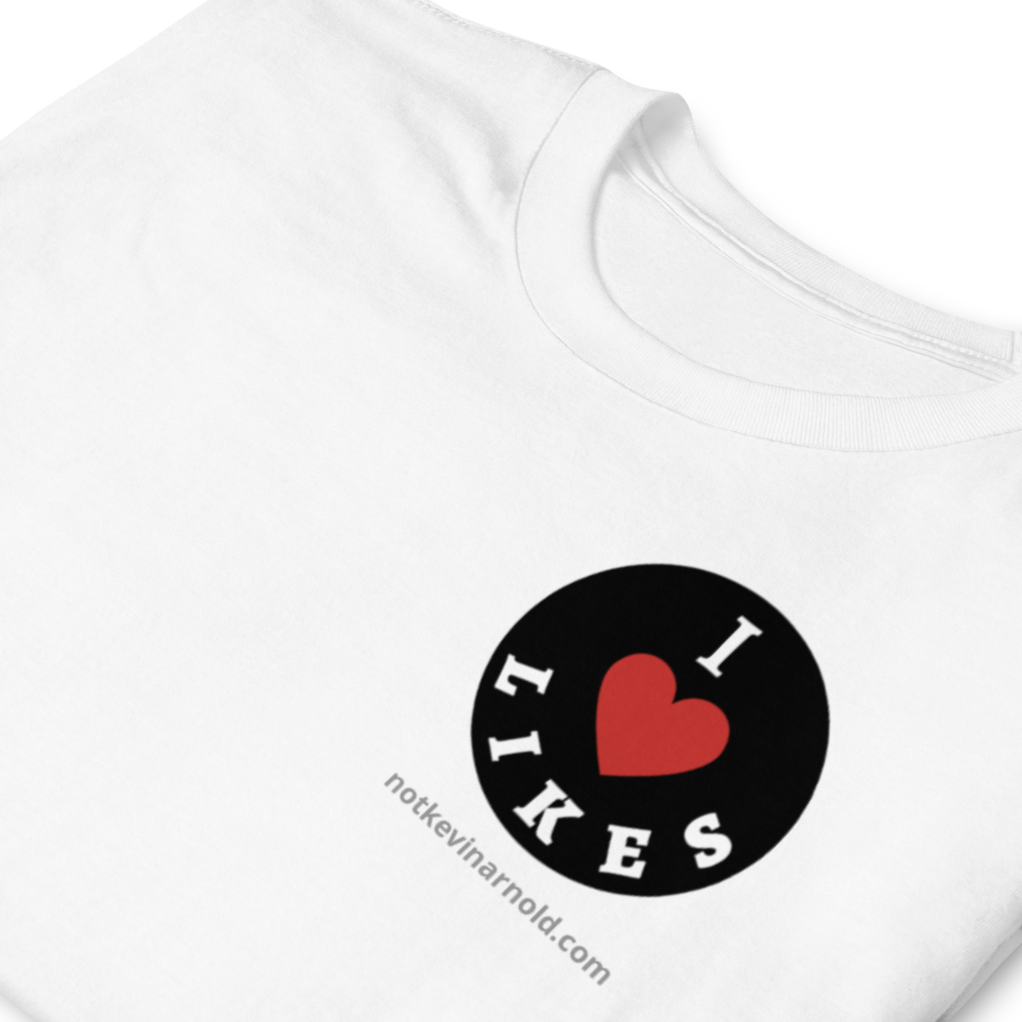 I Heart Likes Short-Sleeve Unisex T-Shirt (Pocket print)