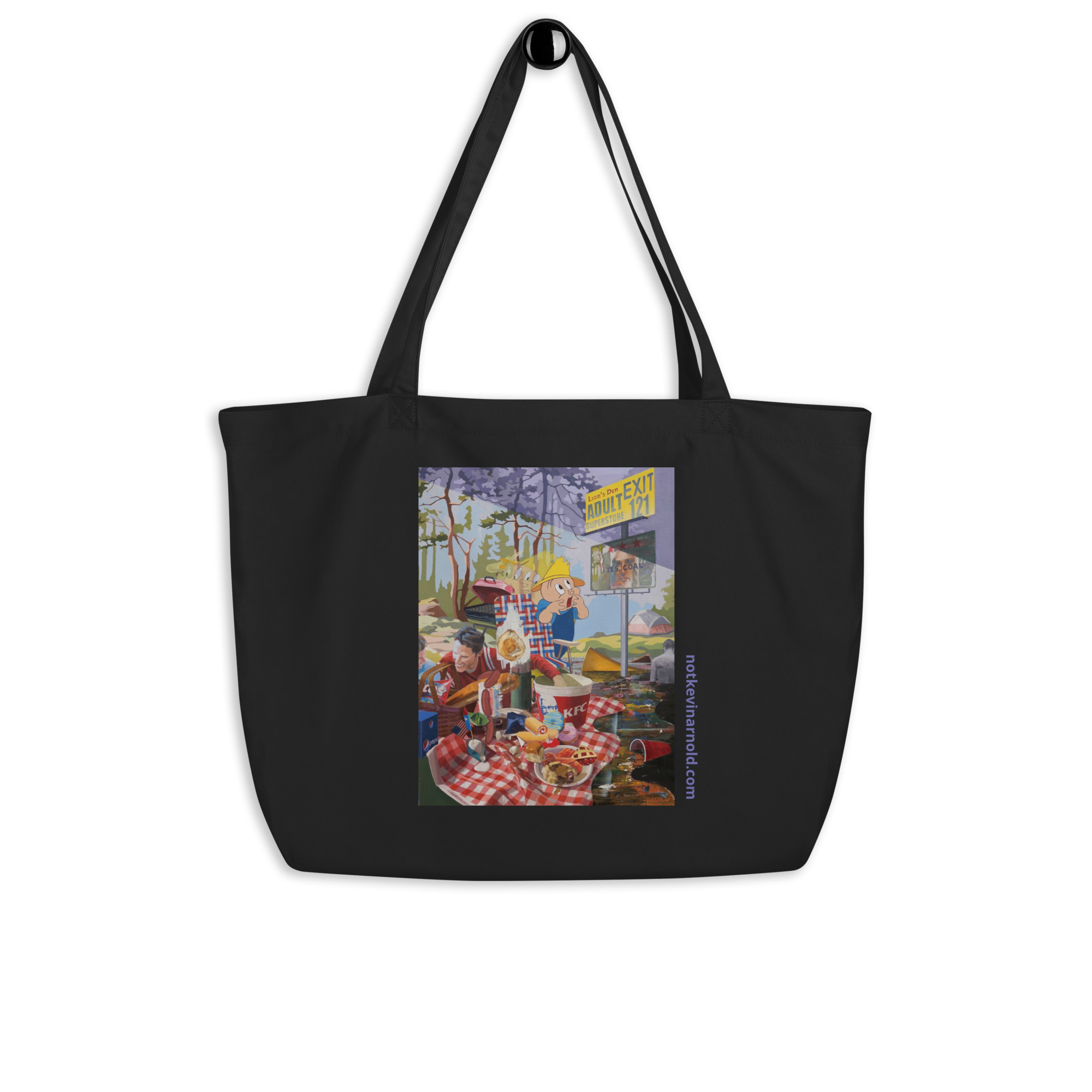 Daily Feed Large Organic Tote Bag