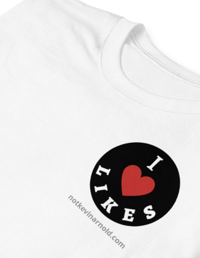 I Heart Likes Short-Sleeve Unisex T-Shirt (Pocket print)